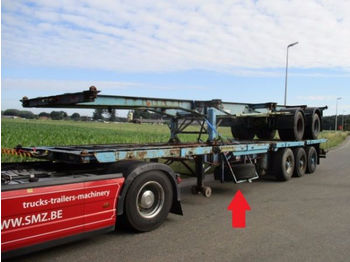 Контейнеровоз/ змінний кузов напівпричіп Renders 3 axles container trailer