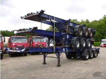 Dennison Stack of 3 units - 3-axle sliding container trailer - Контейнеровоз/ Змінний кузов напівпричіп