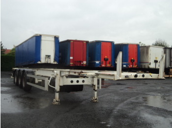 TURBOS HOET Container chassis - Контейнеровоз/ Змінний кузов напівпричіп
