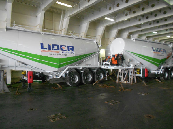 Новий Напівпричіп цистерна Для транспортування цементу LIDER NEW ciment remorque 2023 YEAR (MANUFACTURER COMPANY): фото 8