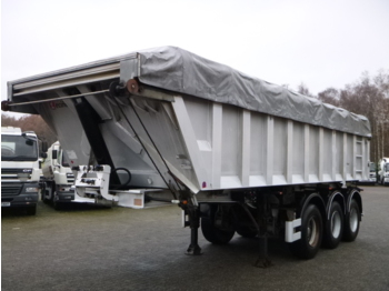 Самоскид напівпричіп Lecinena Tipper trailer alu 25 m3 + tarpaulin: фото 1