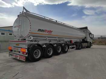 Новий Напівпричіп цистерна Для транспортування харчових продукті MAS TRAILER TANKER NEW MODEL ISOLATED PALM OIL TANKER SEMI TRAILER: фото 1