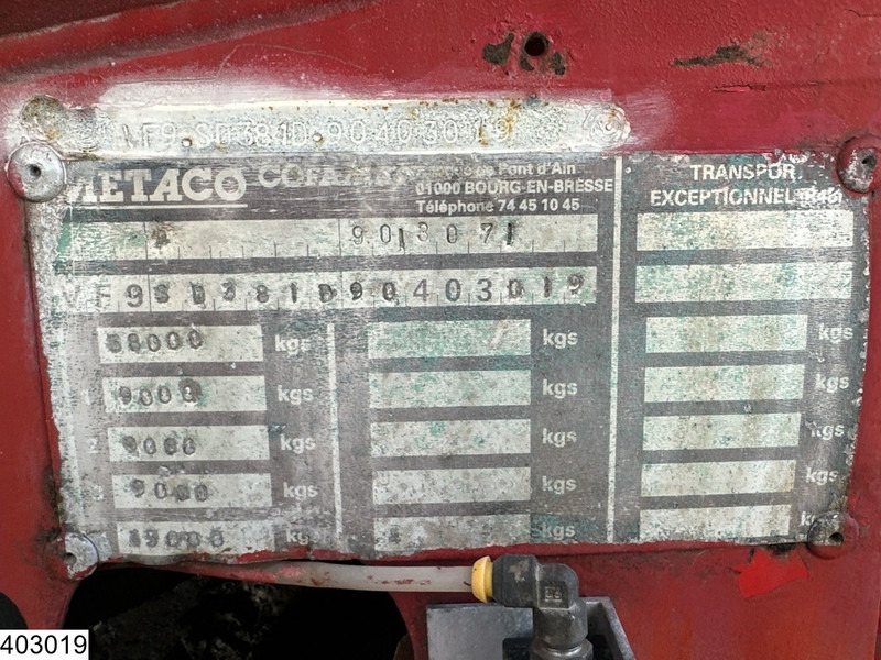 Напівпричіп цистерна METACO Gas 56277 Liter, LPG GPL  gas tank, Gaz, 1 Compartment: фото 8