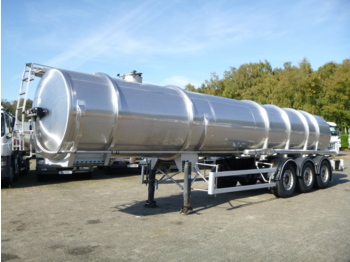 Напівпричіп цистерна Для транспортування харчових продукті Magyar Food/water tank inox 25 m3 / 1 comp: фото 1