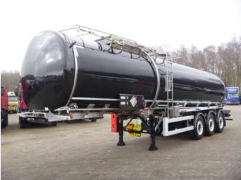 Crossland Bitumen tank inox 33.4 m3 + heating / ADR/GGVS - Напівпричіп цистерна
