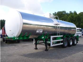 Crossland Food (milk) tank inox 30 m3 / 1 comp - Напівпричіп цистерна