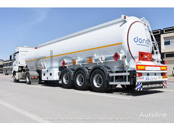 DONAT Aluminum Fuel Tanker with Bottom Loading - Напівпричіп цистерна
