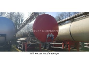 HLW Lebensmittelauflieger 3Ka 34 m³  7492  - Напівпричіп цистерна