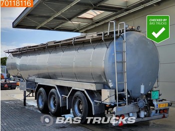 Vocol 35.000 Ltr. Stainless steel + Pump Wassertank RVS INOX - Напівпричіп цистерна