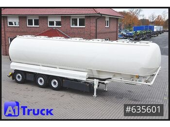 Heitling - Silo 7 Kammern,53m³, Futter, Lenkachs  - Напівпричіп цистерна для сипучих вантажів