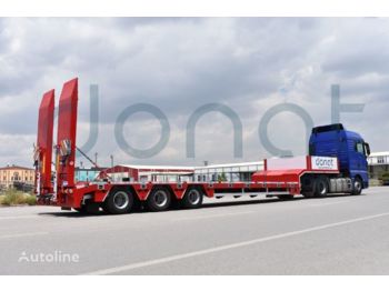 DONAT 3 axle Lowbed Semitrailer - Aspock - Низькорамна платформа напівпричіп