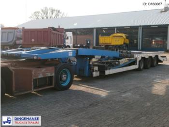 Louault 3-axle truck/machinery transporter trailer - Низькорамна платформа напівпричіп