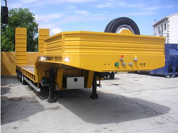  Lowbed semi-trailer Galtrailer PM3 3axles - Низькорамна платформа напівпричіп