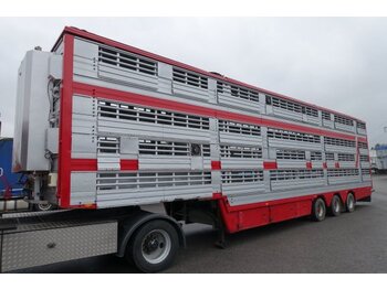 Для перевезення худоби напівпричіп Pezzaioli SBA31/U, 2 Stock , Viehtransporter  , Tränkeranlage,: фото 1
