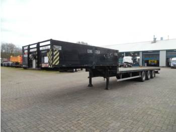 Низькорамна платформа напівпричіп SDC 3-axle semi-lowbed container trailer: фото 1