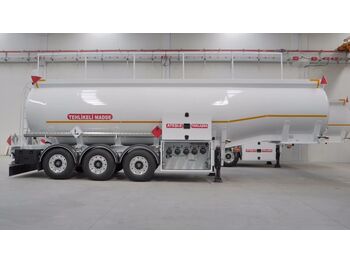 SINAN TANKER-TREYLER Aluminium, fuel tanker- Бензовоз Алюминьевый - Напівпричіп цистерна: фото 1