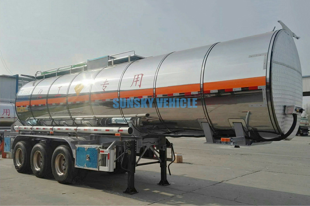 Новий Напівпричіп цистерна Для транспортування палива SUNSKY Fuel Tank Trailer: фото 10