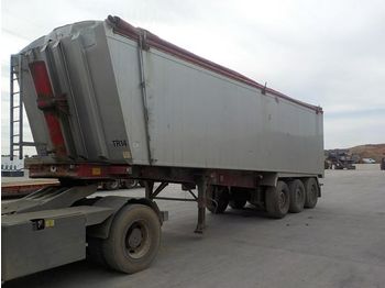  2007 Weightlifter Tri Axle Insulated Bulk Tipping Trailer c/w WLI, Easy Sheet (Plating Certificate Available, Tested 05/20) - Самоскид напівпричіп