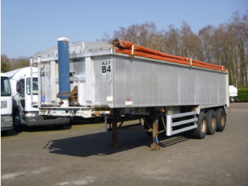Weightlifter Tipper trailer alu 28 m3 + tarpaulin - Самоскид напівпричіп