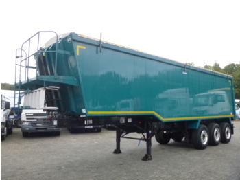 Weightlifter Tipper trailer alu 50 m3 + tarpaulin - Самоскид напівпричіп