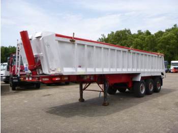 Weightlifter Tipper trailer alu / steel 34.5 m3 + tarpaulin - Самоскид напівпричіп