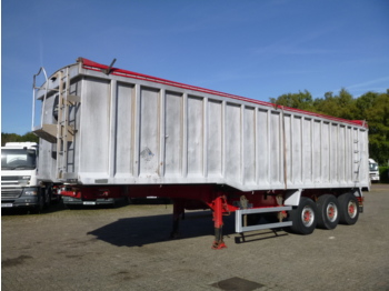 Wilcox Tipper trailer alu 49 m3 + tarpaulin - Самоскид напівпричіп