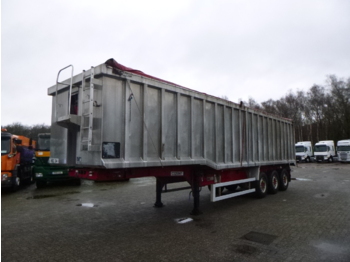 Wilcox Tipper trailer alu 55 m3 + tarpaulin - Самоскид напівпричіп