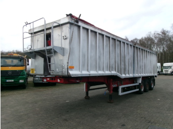 Wilcox Tipper trailer alu 55 m3 + tarpaulin - Самоскид напівпричіп