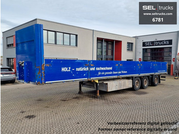 Schmitz Cargobull SPR 24 / Staplerhalterung / Lenkachse /Liftachse  - Бортовий напівпричіп/ Платформа: фото 1