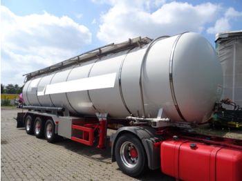 Напівпричіп цистерна Для транспортування харчових продукті Schrader Lebensmitteltank 34m³: фото 1