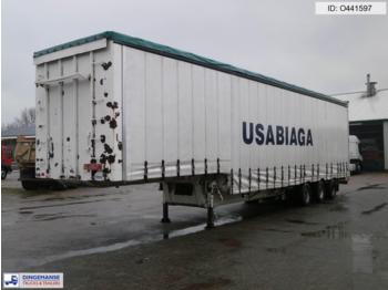 Traylona 3-axle jumbo curtain side trailer / 57500 KG - Тентований напівпричіп