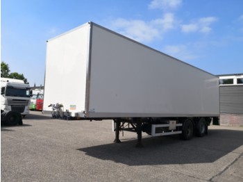 Закритий кузов напівпричіп Latre 2-as City 11m Tridec Stuur-as Achtersluitklep 3000kg 08/2018 APK