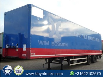 Закритий кузов напівпричіп Groenewegen DRO 12-20 steeraxle taillift