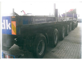 wellmeyer 5-axle ballast trailer - Напівпричіп