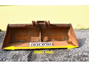 Ківш навантажувача Excavator ditch cleaning / slope bucket 2000 mm: фото 1