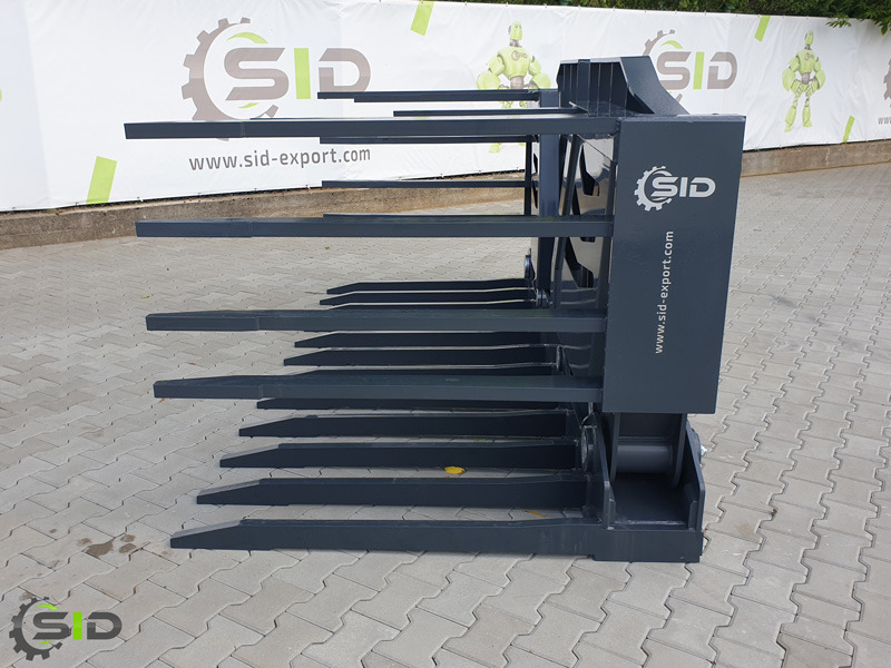 Новий Вила в категорії Сільськогосподарська техніка SID GRÜNGUTGABEL FÜR SILAGE KLAPPBAR / Buck rake hydraulic folding 3,5 M: фото 5