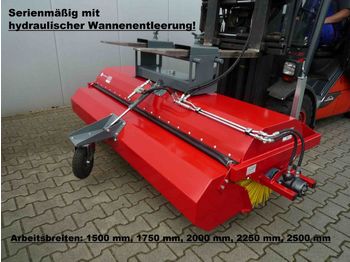 EURO-Jabelmann Staplerkehrmaschinen 1,50 m, einschl. hydr. Entleerung, aus laufe  - Щітка дорожня