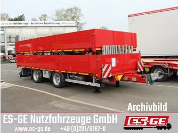 ES-GE Tandemanhänger - Containerverr.  - Бортовий причіп/ Платформа