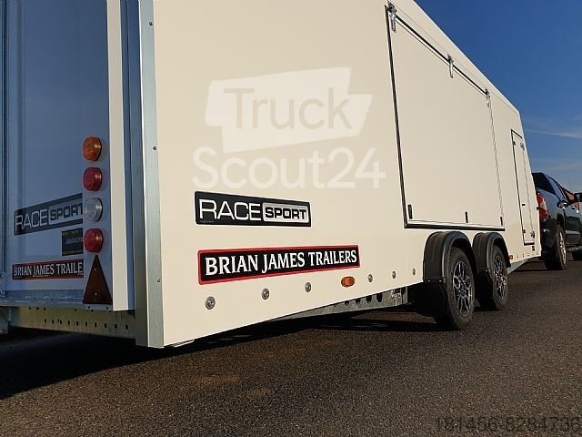 Новий Автовоз причіп Brian James Trailers Race Sport 550 3000kg Alufelgen black: фото 6