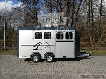 Новий Причіп коневоз Cheval Liberté 4 Pferde Optimax Hecktüren darkgrey direkt: фото 4