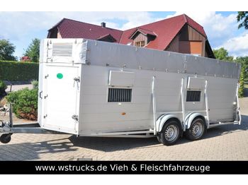 Blomert Einstock Vollalu 5,70 m  - Для перевезення худоби причіп