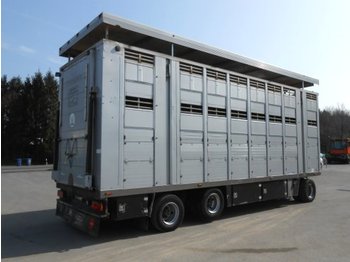 MENKE - 3-Stock Hubdach  - Для перевезення худоби причіп