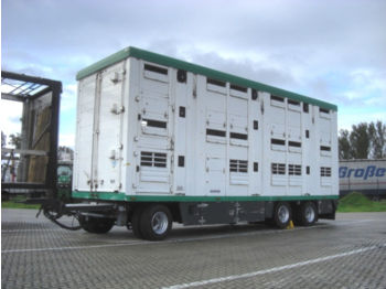 MENKE-JANZEN TFA 24 / 3 Stock / 3 Achsen  - Для перевезення худоби причіп