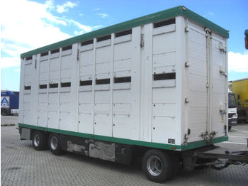 Menke 3-Stock / 3 Achsen / BPW Achsen  - Для перевезення худоби причіп