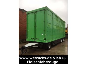 Menke 3 Stock Ausahrbares Dach Vollalu Typ 2  - Для перевезення худоби причіп