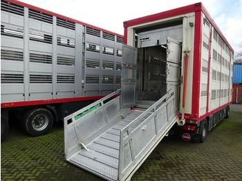 Menke 4 Stock Ausahrbares Dach  Vollalu Typ 2  - Для перевезення худоби причіп