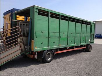 Menke Einstock 8,20m kleine Räder  - Для перевезення худоби причіп