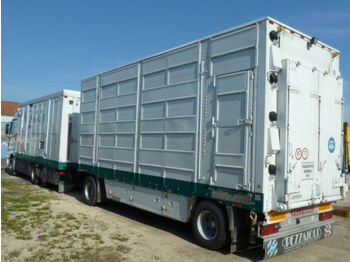 Pezzaioli RBA 22 - 4-Stock  - Для перевезення худоби причіп