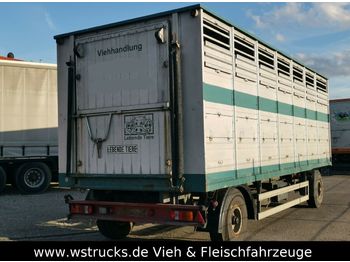 Westrick Viehanhänger 1Stock, trommelbremse  - Для перевезення худоби причіп