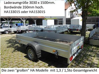 Новий Причеп для легкових автомобілів Humbaur - HA133015 Einachser gebremst 1,3to: фото 1